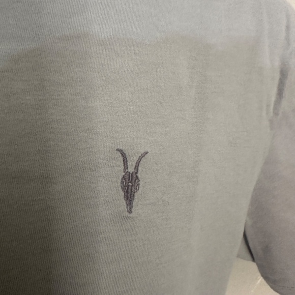 AllSaints T Shirt Small Gently worn 100% cotton 19" armpit to armpit - Picture 2 of 4